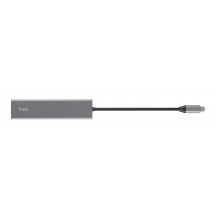 Hub Trust Halyx Fast USB-C Hub & Card reader 24191