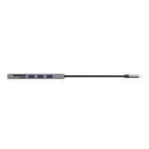 Hub Trust Halyx Fast USB-C Hub & Card reader 24191