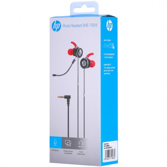 Casca HP DHE-7004 red