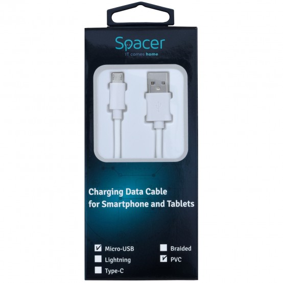 Cablu Spacer  SPDC-MICRO-PVC-W-1.0