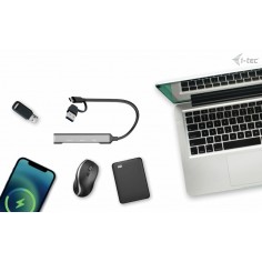 Hub iTec  CAHUBMETALMINI4 2
