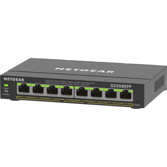 Switch NetGear  GS308EPP-100PES
