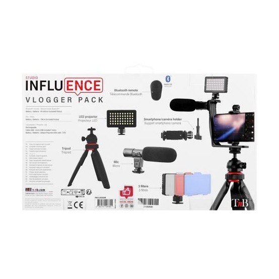 Microfon TnB Vlogger Studio Pack INFLUENCE PKVLOGGER