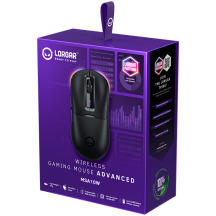 Mouse Lorgar Wireless Gaming Mouse Advanced MSA10W Black LRG-MSA10W-BK