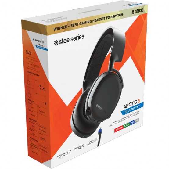Casca SteelSeries Arctis 3 Bluetooth 2019 Edition