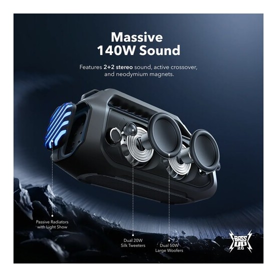 Boxe Anker SoundCore Boom 2 Plus A3134011