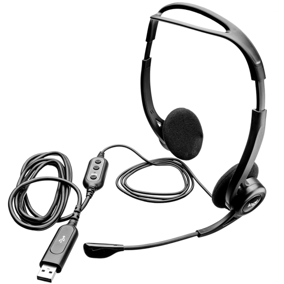 Casca Logitech PC Headset 960 USB 981-000100