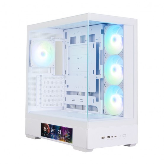 Carcasa Zalman  P40 DS White