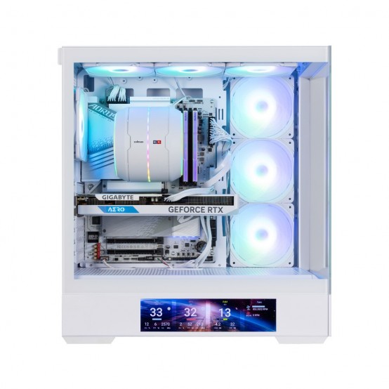 Carcasa Zalman  P40 DS White