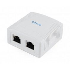 Priza UTP Gembird  NCAC-2F5E-01