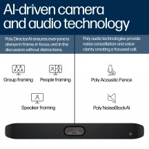 Camera web HP Poly Studio X32 All-In-One Video Bar A3SV9AAAC3