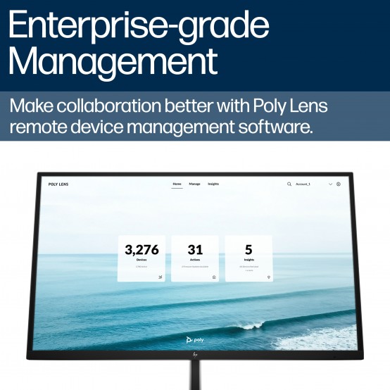Camera web HP Poly Studio V12 USB Video Bar A9DE0AAAC3