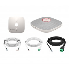 Microfon HP Poly Studio A2 Black Table Microphone w/ Mounting Plate I/O cables TAA B22X5AAAC3