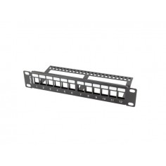 Patch panel Lanberg  PPKS-9112-B