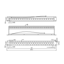 Patch panel LogiLink  NK4058