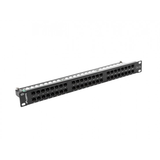 Patch panel Lanberg  PPU5-1048-B