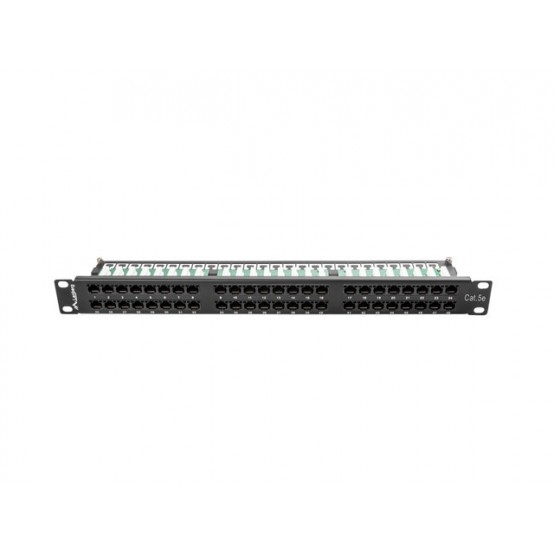Patch panel Lanberg  PPU5-1048-B