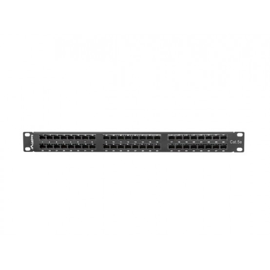 Patch panel Lanberg  PPU5-1048-B