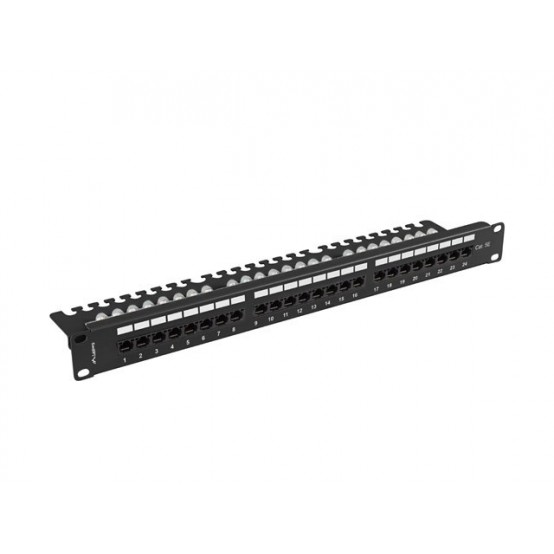 Patch panel Lanberg  PPU5-1124-B