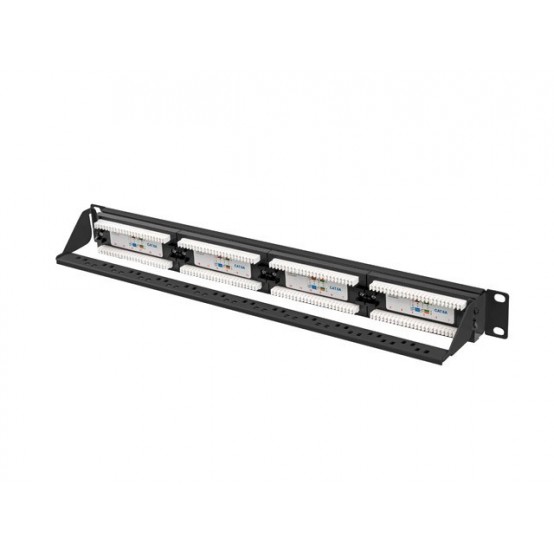 Patch panel Lanberg  PPUA-1024-B