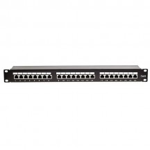 Patch panel Emtex PATCH PANEL 24 PORTURI FTP CAT 5E KRONE+110 EMTEX KOM-EMT7