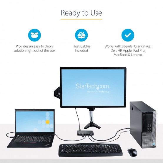 Switch KVM StarTech.com  SV221HUC4K