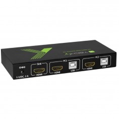 Switch KVM Techly  IDATA KVM-HDMI2U 2
