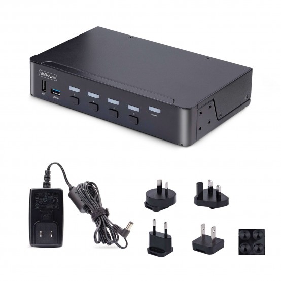 Switch KVM StarTech.com  D86A2-4-PORT-8K-KVM