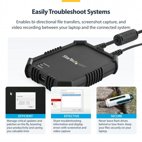 Switch KVM StarTech.com  NOTECONS02X