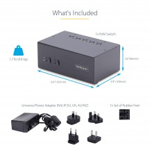Switch KVM StarTech.com  P2DD46A2-KVM-SWITCH