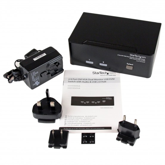 Switch KVM StarTech.com  SV231DDVDUA