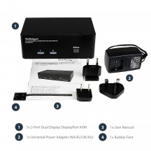 Switch KVM StarTech.com  SV231DPDDUA
