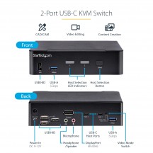 Switch KVM StarTech.com  SV231DPUCA