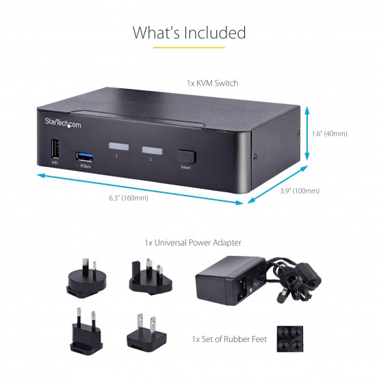 Switch KVM StarTech.com  SV231DPUCA