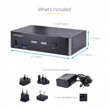 Switch KVM StarTech.com  SV231DPUCA