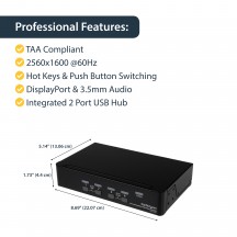 Switch KVM StarTech.com  SV431DPUA