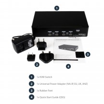 Switch KVM StarTech.com  SV431DPUA