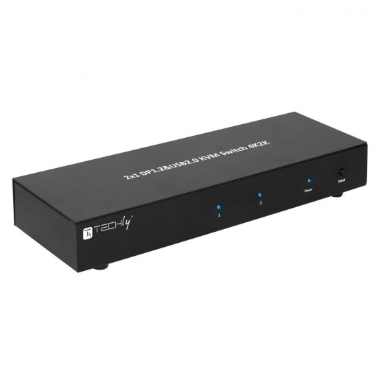 Switch KVM Techly  IDATA DP-KVM2
