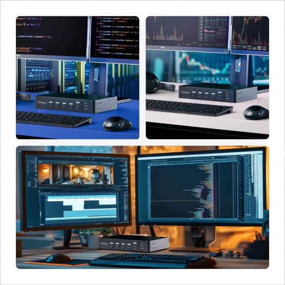 Switch KVM StarTech.com  P4AD122M-KVM-SWITCH