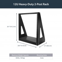 Cabinet StarTech.com  2POSTRACK12