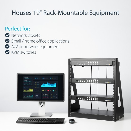 Cabinet StarTech.com  2POSTRACK12