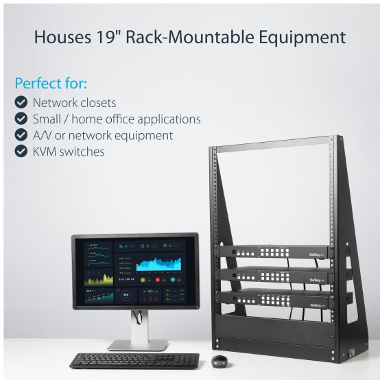 Cabinet StarTech.com  2POSTRACK16