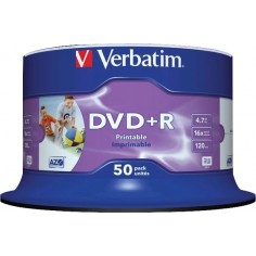 DVD Verbatim DVD+R 4.7 GB 16x Inkjet Printable 43512
