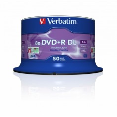 DVD Verbatim DVD+R DL Double Layer 8.5 GB 8x 43758 2