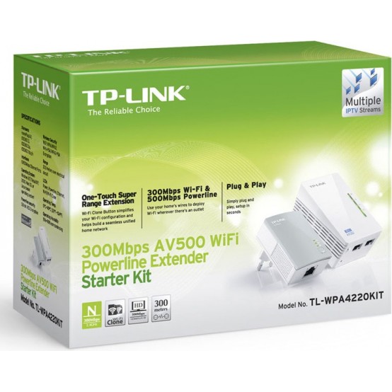 Powerline TP-Link TL-WPA4220KIT